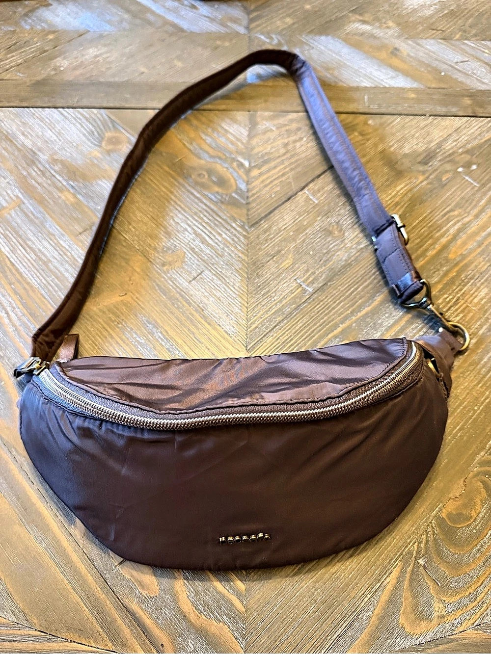 Pacsafe Stylesafe Sling Pack Brown Shoulder Bag